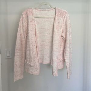 Baby pink cardigan